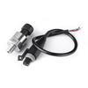 1Pcs Stainless Steel 1/8" NPT Pressure Transducer Sender Sensor For Oil Fuel Water 30/100/150/200/300/500PSI Pressure Senor