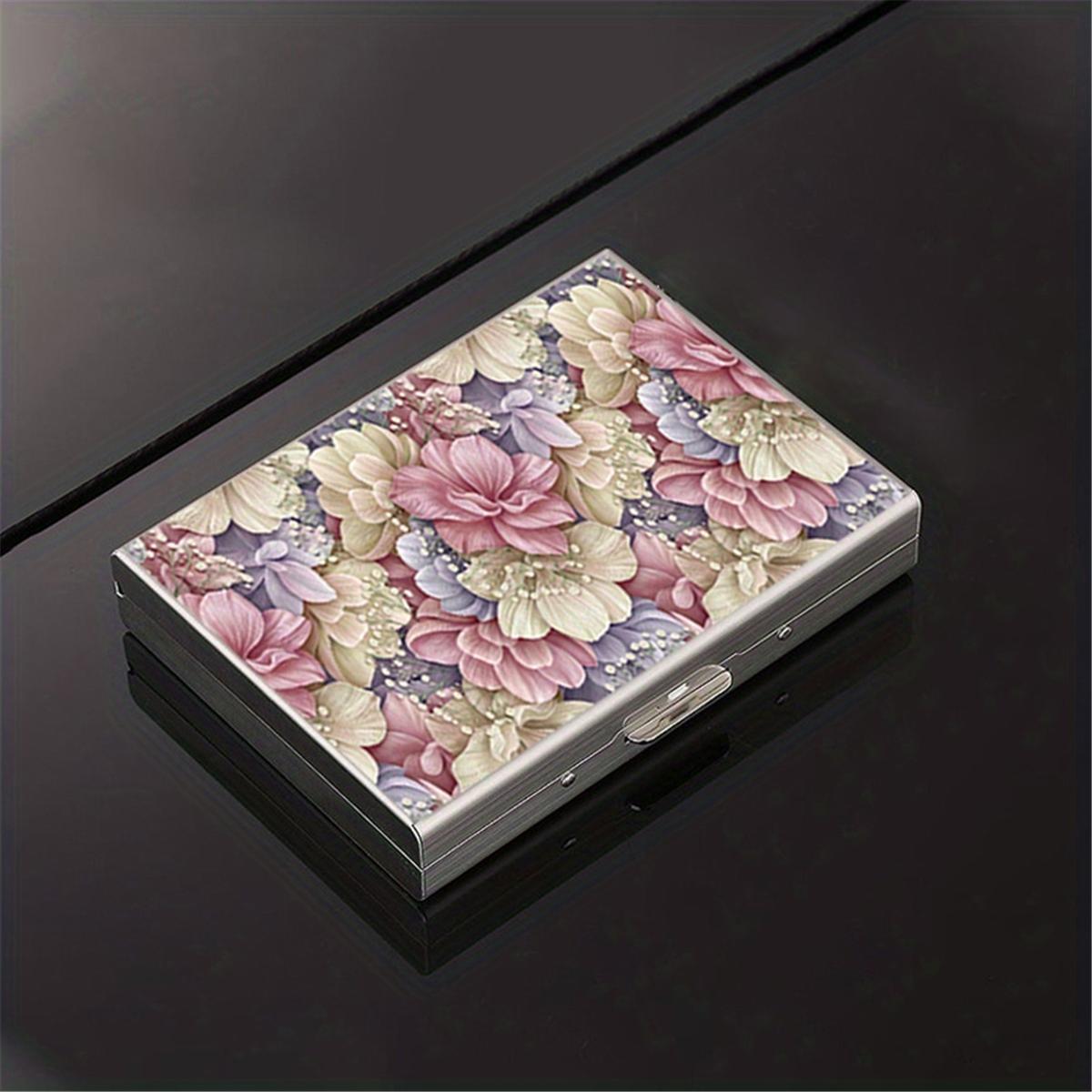 

Держатель кредитной карты для женщин и мужчин, держатель карты Rfid, жесткий кошелек для кредитных карт, держатель карты с блокировкой рифдов, защитные кошельки для женщин и мужчин 6 cards серебряный