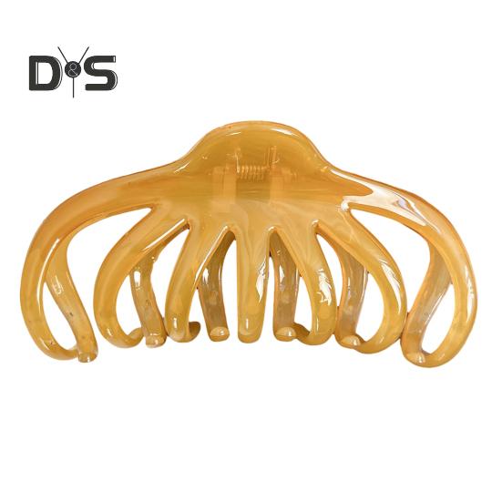 Large Octopus Hair Claw Women Thick Hair Back Head Shower Hair Clip Non-Slip Hair Accessories Hair Styling Tools