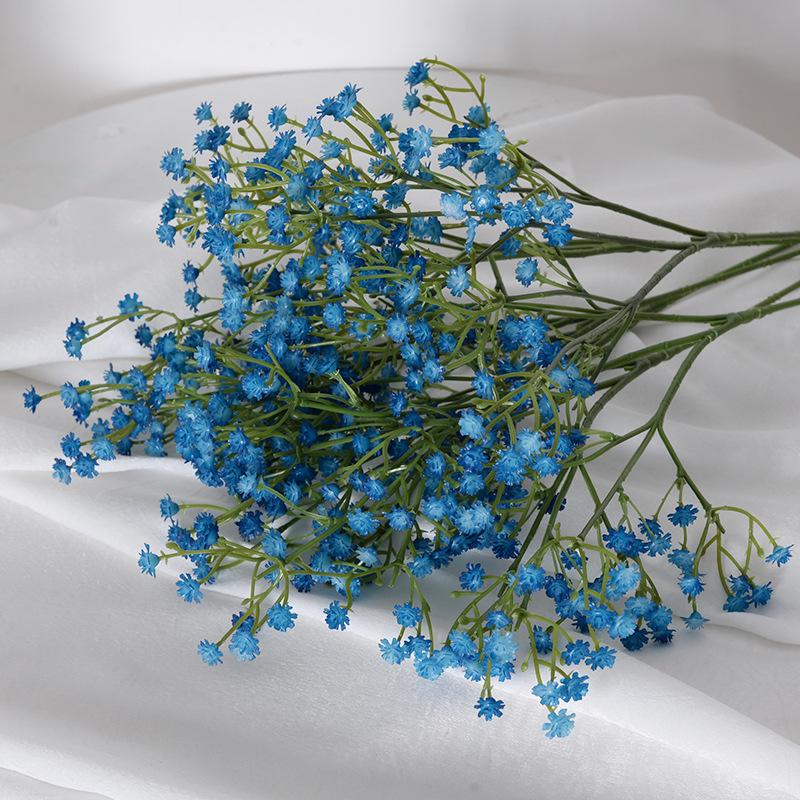 1Pcs Babys Breath Artificial Flowers Bouquet Gypsophila Fake Flowers for Home Decor Table DIY Vase Ornament Wedding Decorations
