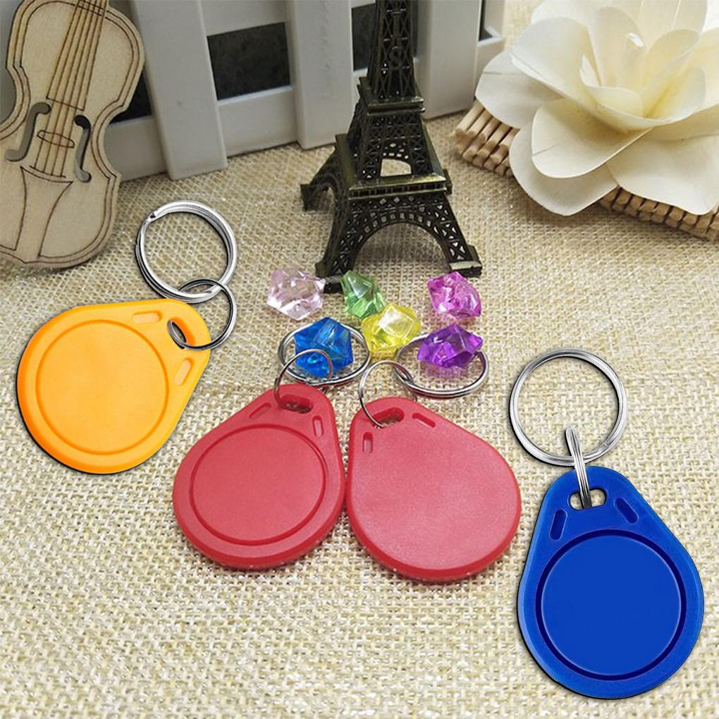 100pcs Access Cards Portable Door Control Cards Water-proof Community Keyfobs