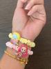 6 Pcs Demon Hunter Cartoon Hair Ties Cute Anime Hair Ropes Set for Women, Kawaii Elastic Hair Circles Ponytail Holders Girls Bir