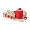 Modern Ceramic Tea Set with Tray