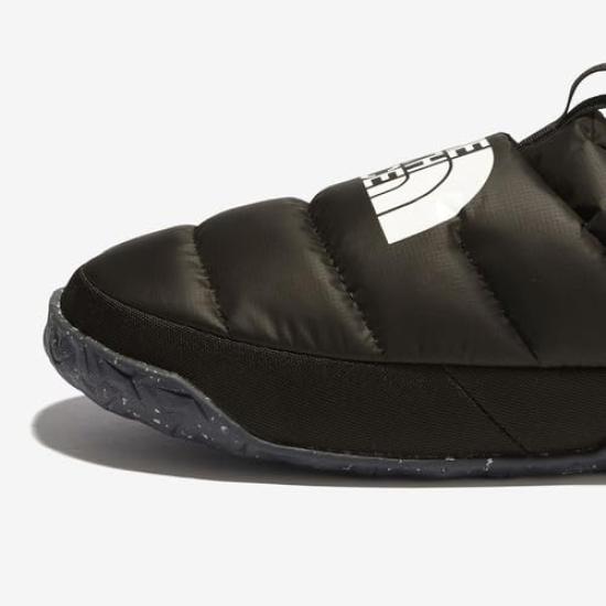 The North Face Nuptse Down Mule TNF White Size 11 Black/TNF