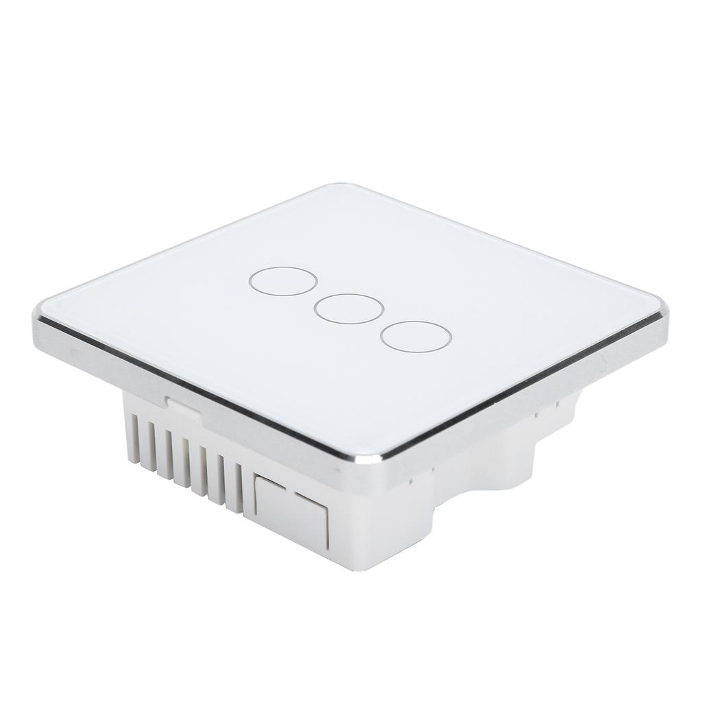 Intelligent Touch Light Switch 86 Type Wireless for ZigBee 2.4G Voice Control AC 100?250V