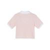 adidas Originals Women's Cropped Polo Shirt Pink IP3757