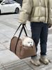 Portable Car Safety Pet Seat: Removable, Washable and Cozy Travel Nest for Dogs and Cats