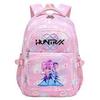 Kpop Demon Hunter Printed Backpack Female Student School Bag Large Capacity Lightweight Casual Backpack Trendy Fashion