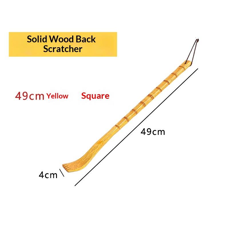Household Wooden Massager Rake for Back Relief and Relaxation Sessions