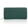 DCLKO 2026 Women's Genuine Leather Long Wallet, Multi-Function Wallet with YKK Zipper, 22 Card Slots, Large Capacity, Genuine Leather, Anti-Skimming