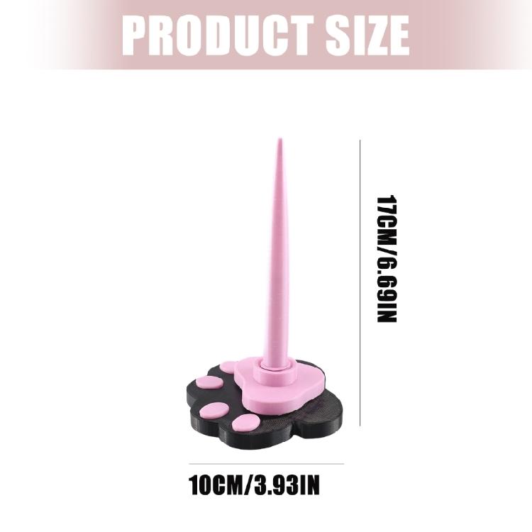 Desktop Yarn Spool Stand Plastic Yarn Dispenser Thread Spool Holder with Anti Slip Base for Knitting Weaving Crafting