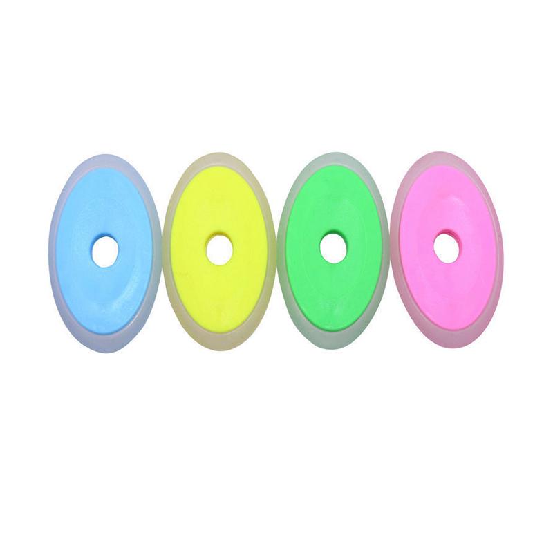 20Pcs Neutral Erasable Pen Special Eraser Mix Send Elliptical Plastic Eraser Student Study Stationery School Office Supplies