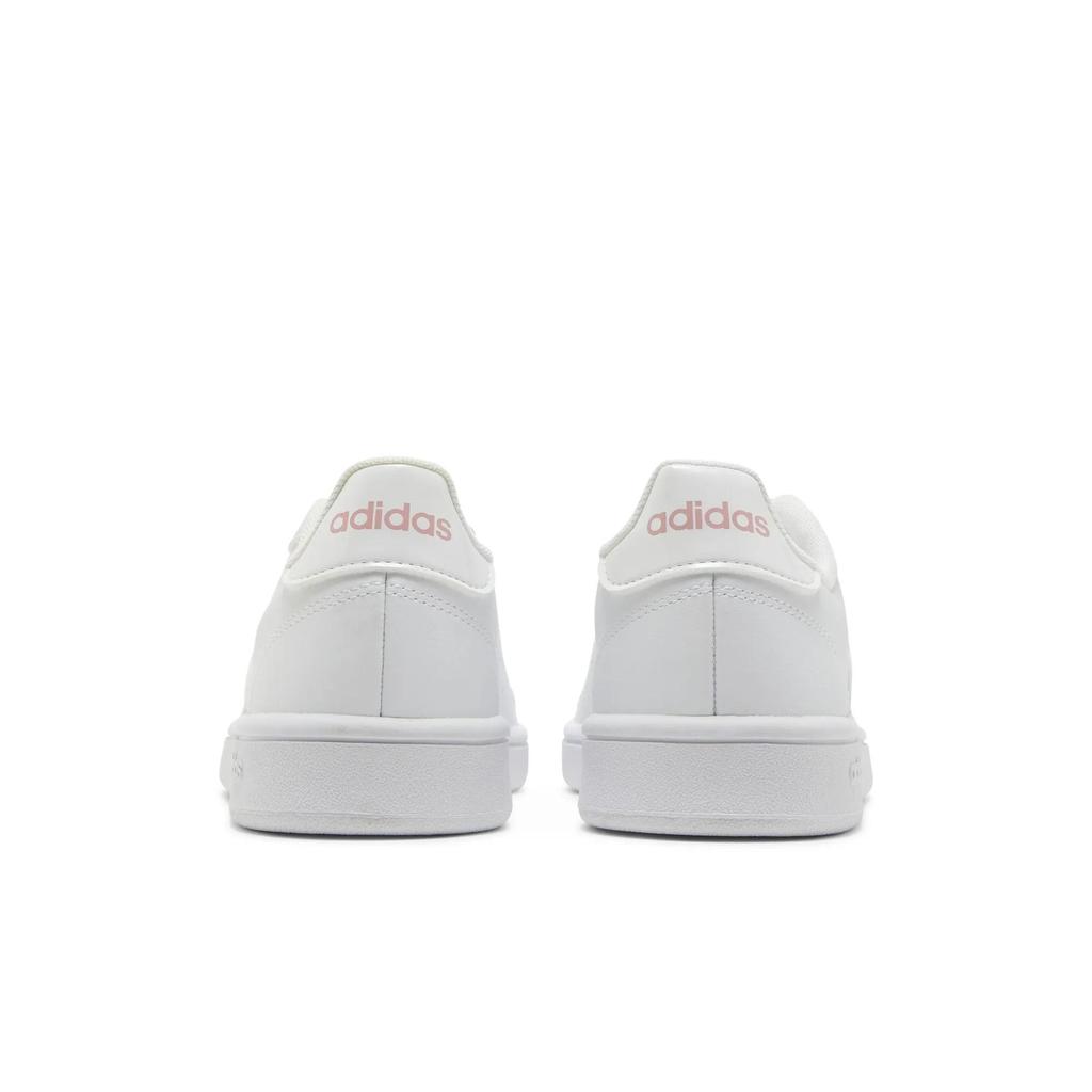 adidas Womens Grand Court Base 'White Glow Pink' (women's Sizes) Cloud White / Glow Pink / Cloud White Skate Shoes EG4055
