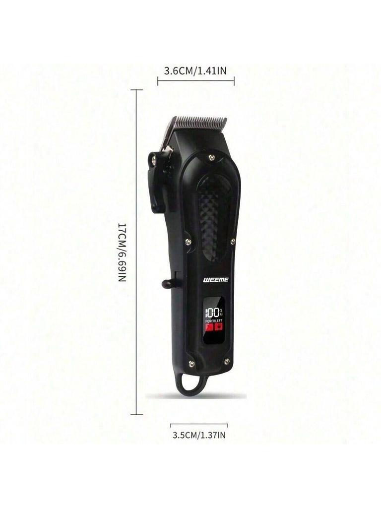 Professional USB Rechargeable Hair Clipper & Beard Trimmer, Cordless, Ideal Gift for Men