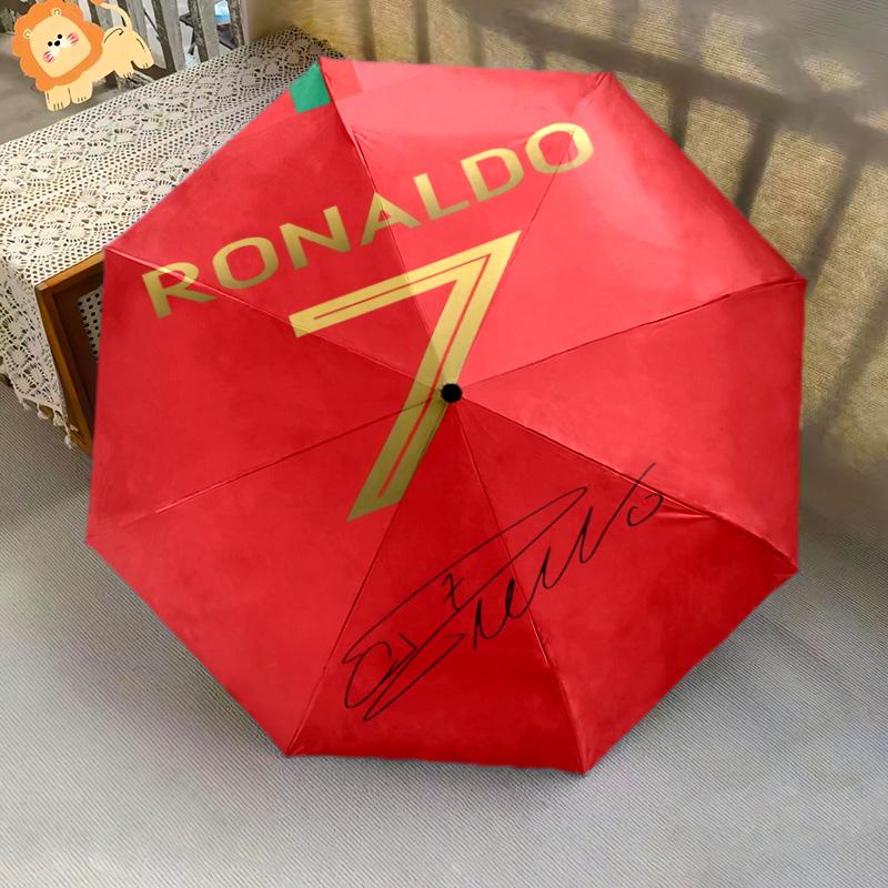 Eredità di Ronaldo Ombrello pieghevole da viaggio Adatto a tutte le stagioni Ombrello da esterno Ombrello parasole