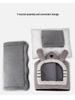 Removable & Washable Pet Villa: Cozy Enclosed Bed for Cats & Dogs, Warm All-Season Comfort