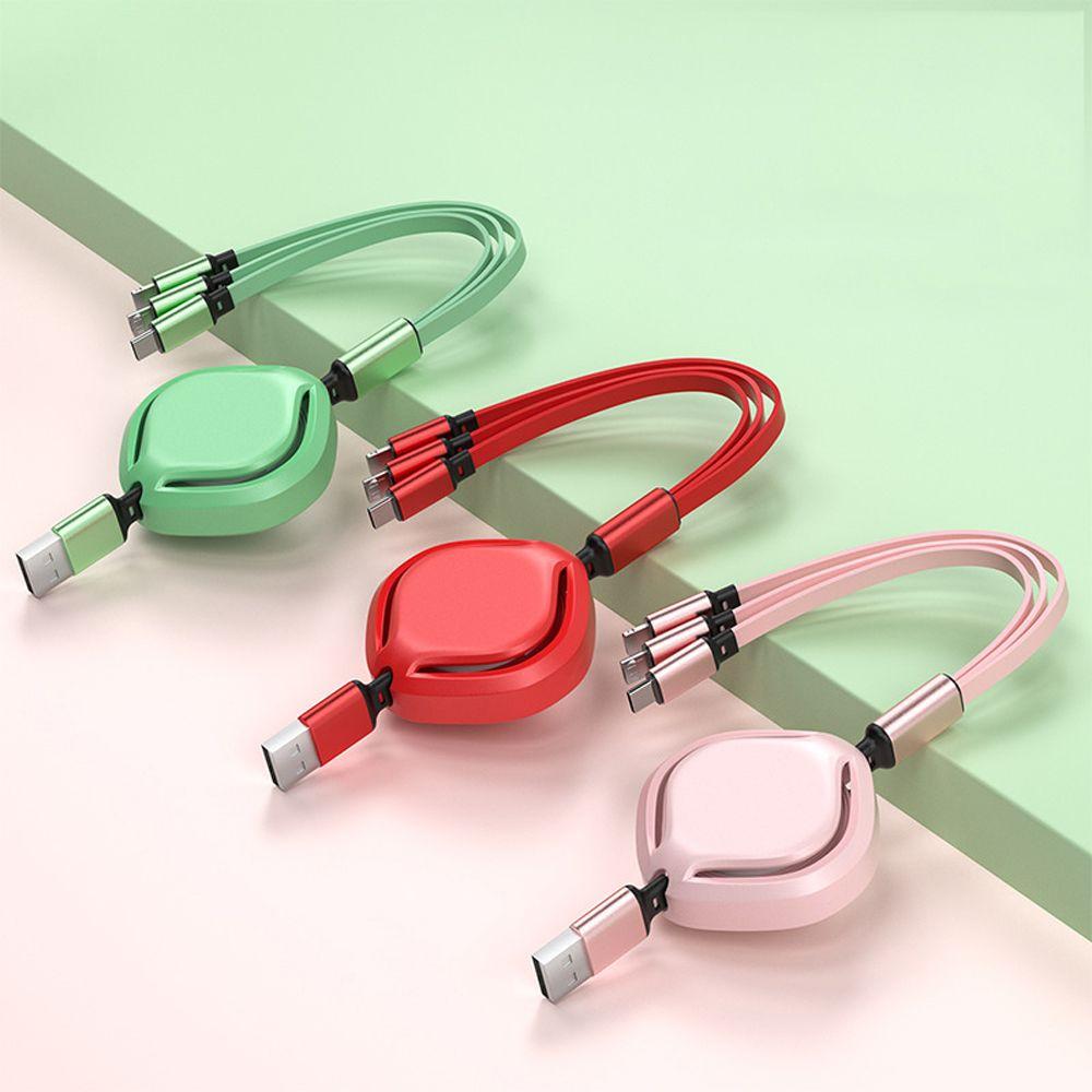 

Wire USB Charging Quick Charge Cord Usb Charging Cable Retractable Charging Wire Keychain Cable