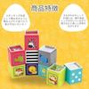 Early Learning Center Jungle Animal Cubes Educational Toy Building Blocks Assembly Baby Toy Baby Shower Gift 147703 Authentic