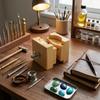 Watch Case Clamp with Wooden Blocks Professional Holder Tool Secure