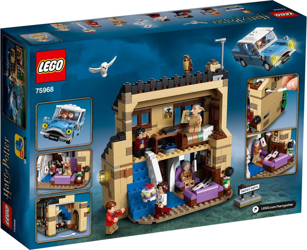 LEGO конструктор дом, машина Гарри Поттер – Прайвет Драйв 4 (75968)