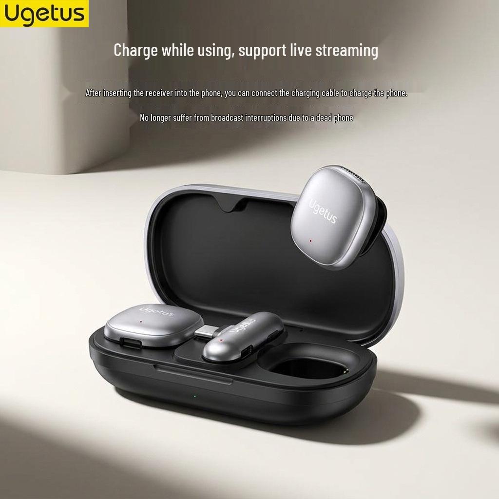 Ugetus Long-lasting Large Battery Noise-Cancelling Wireless Earbuds with 360° Surround Sound and Dual-Sided Stereo.