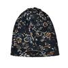 Multifunctional Turban Hats Plaid Print Casual Hedging Cap  Autumn and Winter