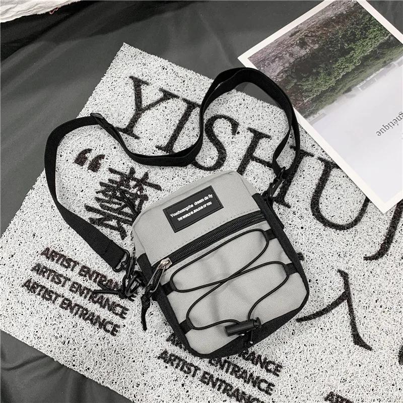 

Модная женская сумка-мессенджер с карманом для мобильного телефона и сумочка-кошелек на плечо, многоцелевая сумка для мобильного телефона, сумки для хранения серый