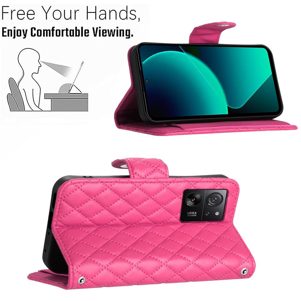 Multi Cards Solt Wallet Leather Book Bag Case For Xiaomi Redmi 13T 13C Note 12 Pro Plus 11 F5 12C 12s Pocket Purse Strap Cover