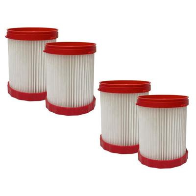 4 Pièces VF320H Filtre HEPA d'Aspirateur de Remplacement Pour Aspirateur Sec/Humide 18V 2,6 Gallons GAS18V-3/GAS18V-10L