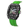 Watch Ultra-thin wine barrel-shaped nylon belt trendy men's watch quartz watch men's watch