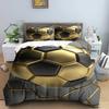 Football Bedding Set 3D Soccer Child Duvet Cover Single Double Sports Boy Home Textile Comforter Nordic Covers For Bed King Full