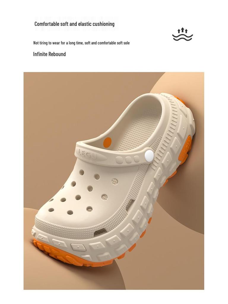 Men's Summer 2025 Breathable Non-Slip Beach & Driving Sandals