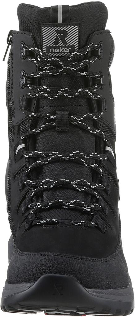 Ботинки на шнуровке Rieker красный черный белый