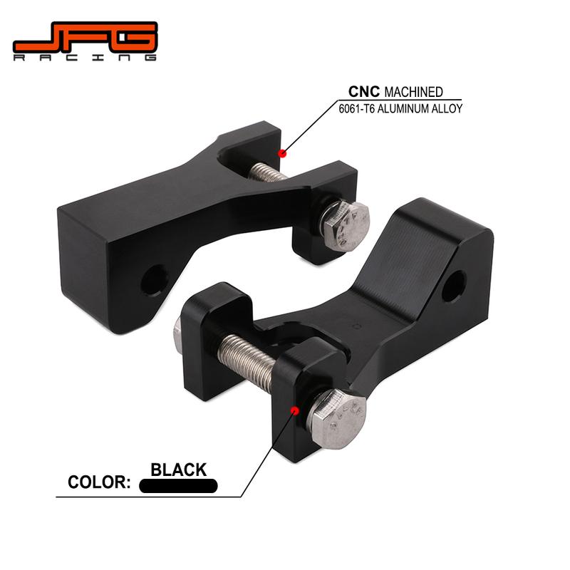 Motorcycle ATV Front Rear Lowering 3.5" Adapter Kit Adjustable For SUZUKI LTZ400 LT Z400 KAWASAKI KFX400 Arctic Cat DVX400