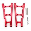 Aluminum Alloy Upgrading Part Rear Swing Arm Fit for Traxxas Slash 4X4 1 10 RC TruckRed