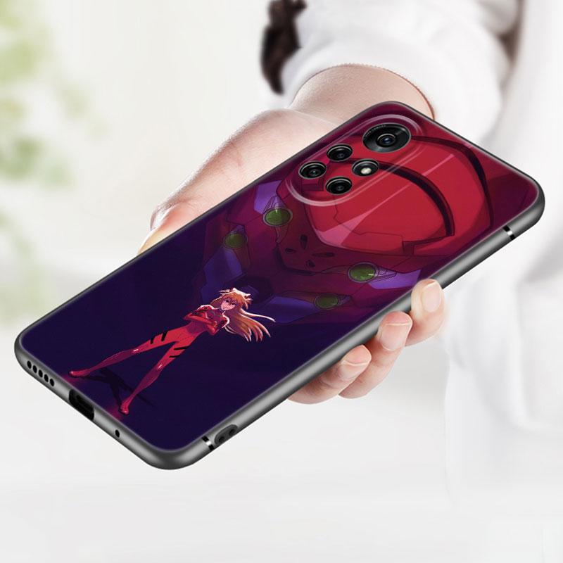 Pouzdro na telefon Anime Girl Mech Pro Huawei Honor 60 50 SE 30S Mate 30 20 10 Lite 40 Nova 9 8 Pro Y60 8i 7i 7SE 5T Premium Černý Kryt