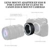 ALTSON EF-EOS R Autofocus Lens Mount Adapter for Canon EF/EF-S Lenses Compatible with EOS R R3 R5 R6 R7 R8 R50 R100 Mirrorless Cameras