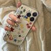 Clear Shell Mobile Floral Printed Cover Phone Case Covers TPU Leather For Iphone Samsung Xiaomi Shockproof Resistant Cell Phone Case Phone Cover