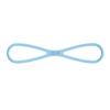 Silicone Fitness Resistance Band 8-Shape Pull Rope for Shoulder & Back High Elastic Home Workout Stretch Band Yoga Training