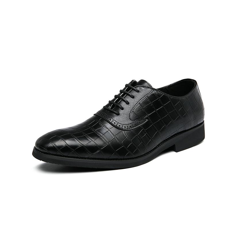 Men's Formal Leather Shoes Classic and Trendy British Style Wedding and Party Outdoor Leisure Business Plus Size Men's Shoes