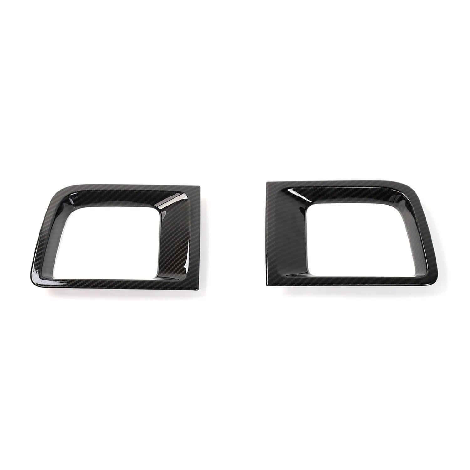 

Передняя решетка автомобиля, бампер, воздухозаборники, вентиляционная крышка, накладка для Jeep Renegade 1,4 T 2016 2017 2018, внешние аксессуары Carbon Fiber 2pieces