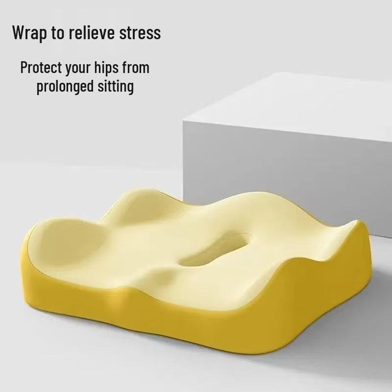 Memory Foam Breathable Office & Student Back Support Cushion