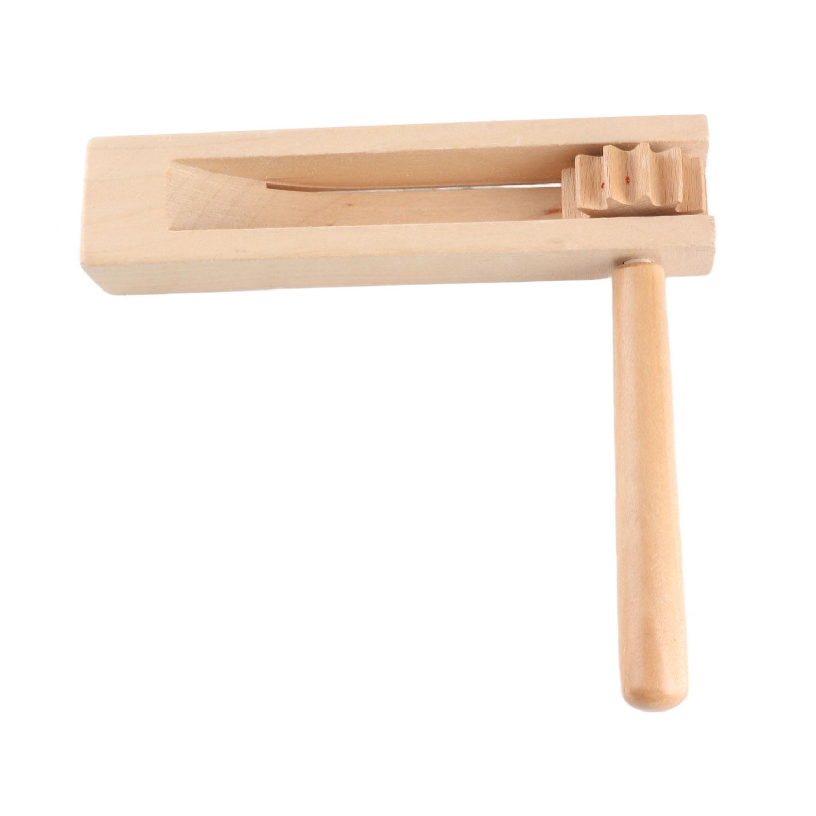 

Деревянная трещотка, издающая шум, Орф-инструмент, игрушка-погремушка для спортивных мероприятий, игр, праздников