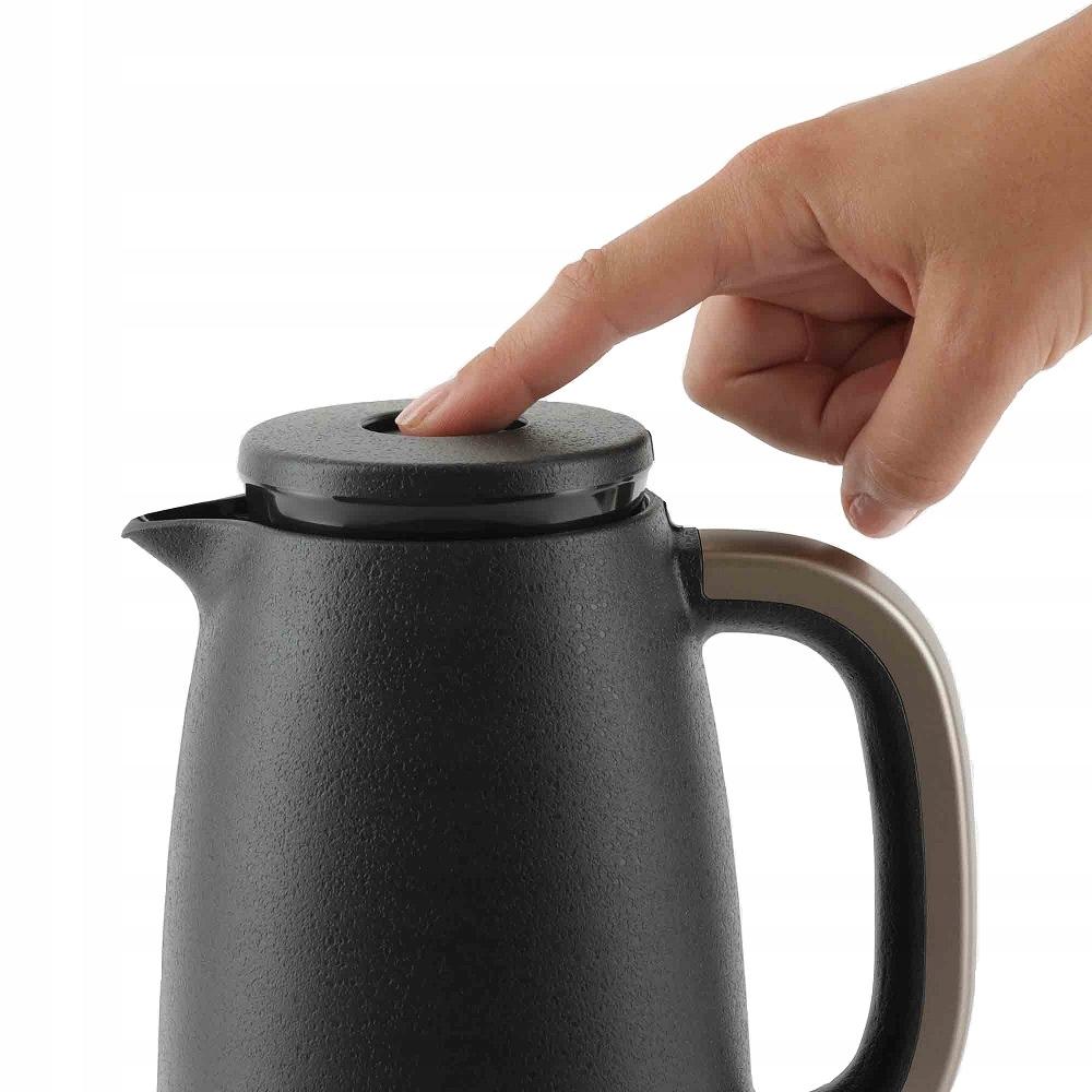Glass Thermos ZOJIRUSHI AH-FAE10-BZ 1 L Black