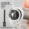 Coollooda Hand Coffee Grinder, Stainless Steel, Manual Operation, Adjustable Coarseness, Uniform Powder, Easy Cleaning, Labor-Saving, Compact,