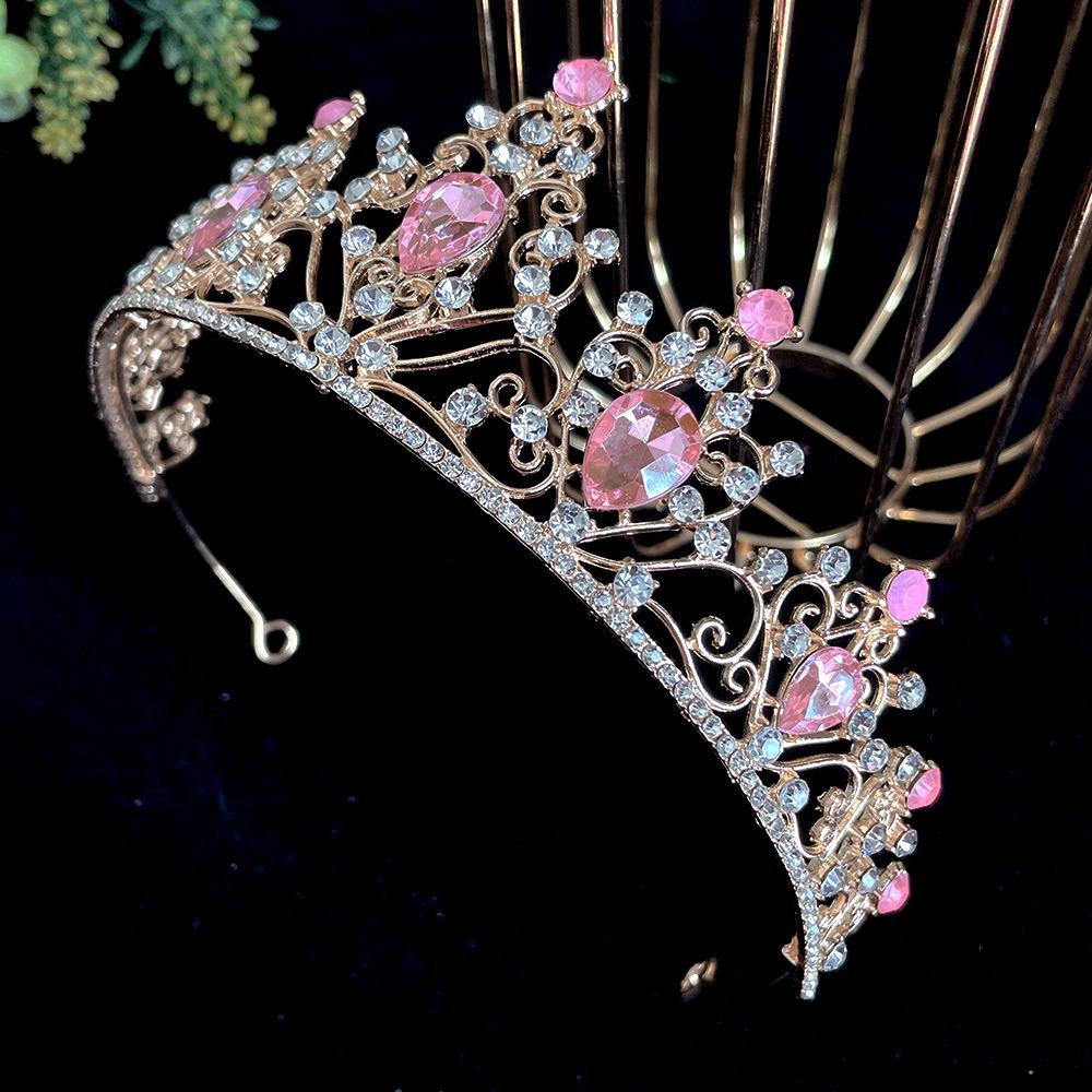 New Crown Bridal Bridal Hair Accessories Birthday Crown Crystal Crown Wedding Headwear