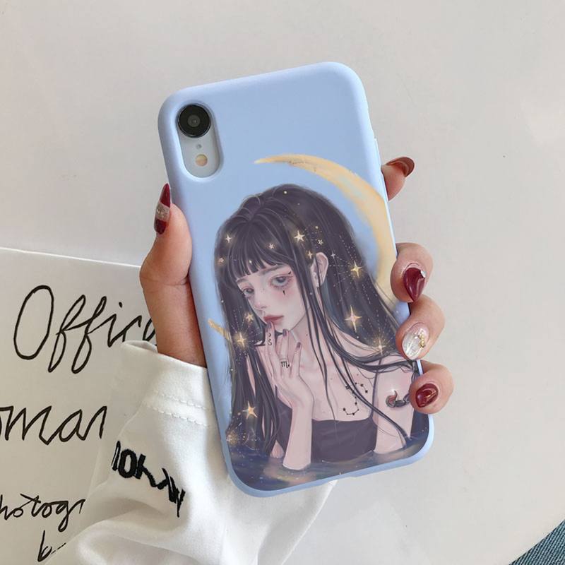 

Милый и красивый чехол для телефона для iPhone 11 12 13 Mini Pro Xs Max 8 7 6 6S Plus X XR однотонный чехол конфетного цвета iphone 13promax