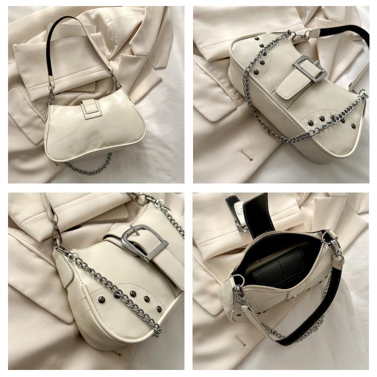 Retro Minimalist Shoulder Bag 2026 New Fashion Trendy Soft Faux Leather Armpit Bag for Women Commuter Crossbody Purse CLE