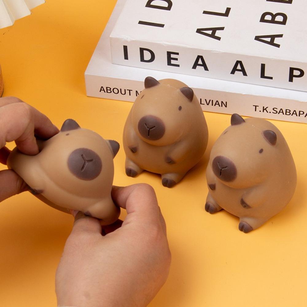 Slow Rebund Capybara Squeeze Toys Cartoon Fidget Sensory Toy New Decompression Toys  Kids Adults