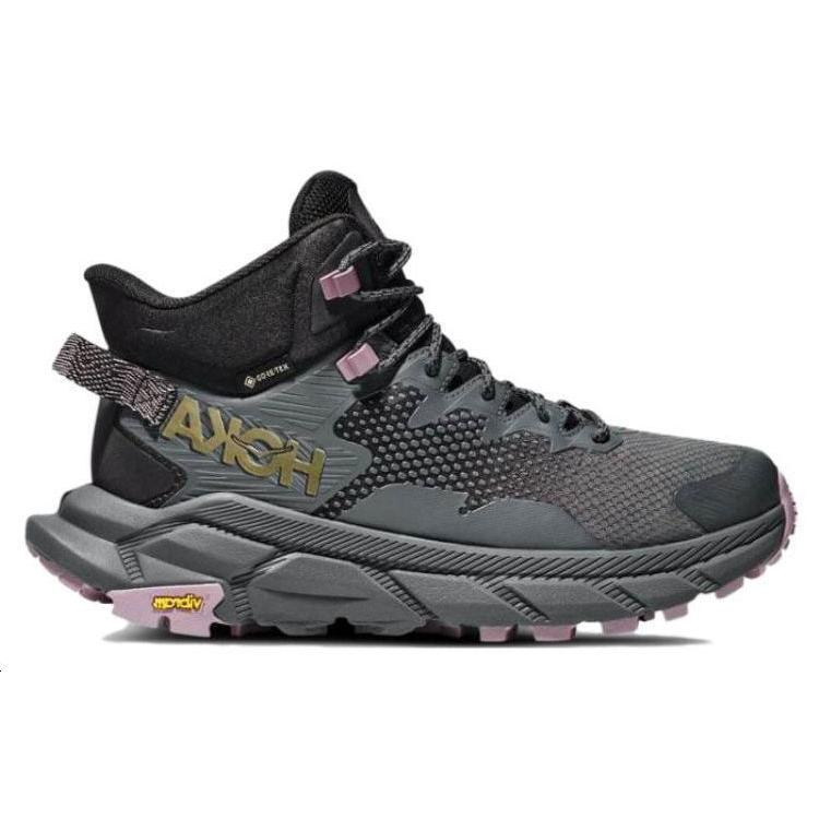 HOKA One One Trail Code Gore Tex Black Castlerock Women's 1123166-BCSTL